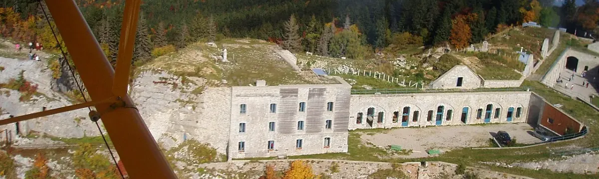 Fort du Saint-Eynard, 1338 mètres d'altitude, Alpes