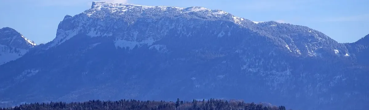 Montagne de Sous Dine, 2004 mètres d'altitude, Alpes