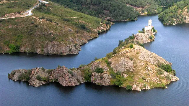 Lac du Barrage de Grangent, Loire