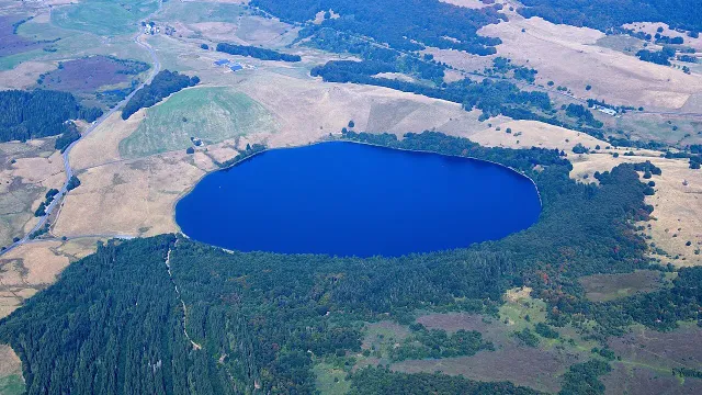Lac Chauvet, 1166 mètres d'altitude, Auvergne