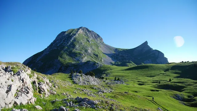 Grand Veymont, 2341 mètres d'altitude, Alpes