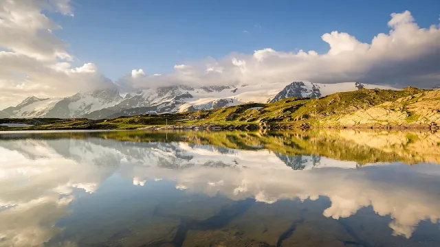 Plateau d'Emparis, 2500 mètres d'altitude, Alpes