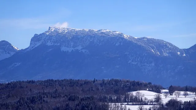 Montagne de Sous Dine, 2004 mètres d'altitude, Alpes